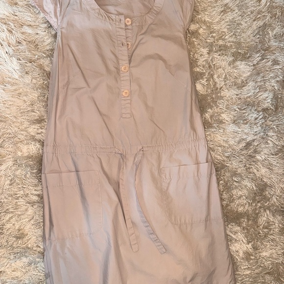 J. Crew Light Tan Mini Dress - Picture 1 of 3